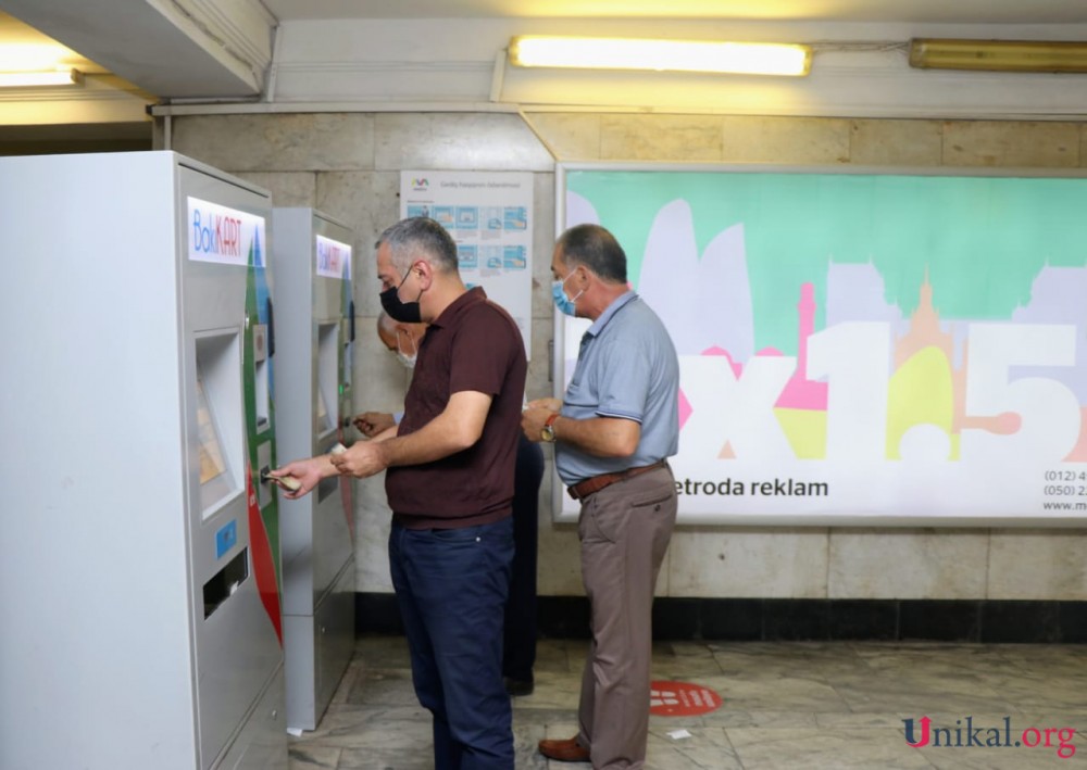 Uzun fasilədən sonra Bakı metrosu - FOTOLAR